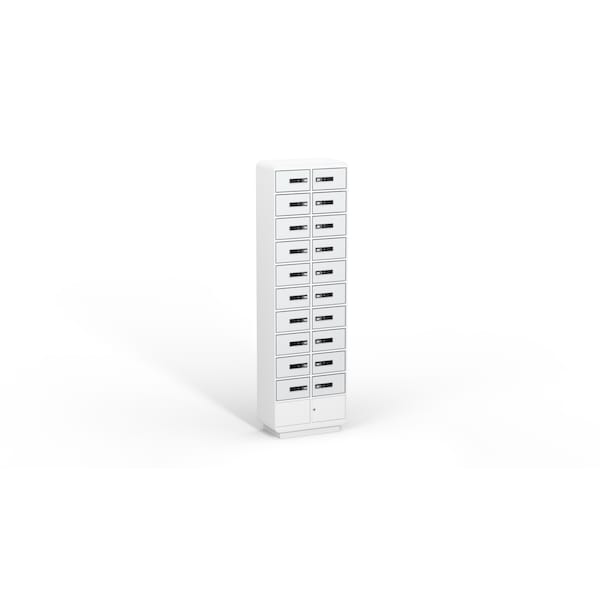 Juicebar By Digilock Double wide, 10-tier w/ Numeris Versa RFID PMV1-2KD1111-2W0T-110027 - main